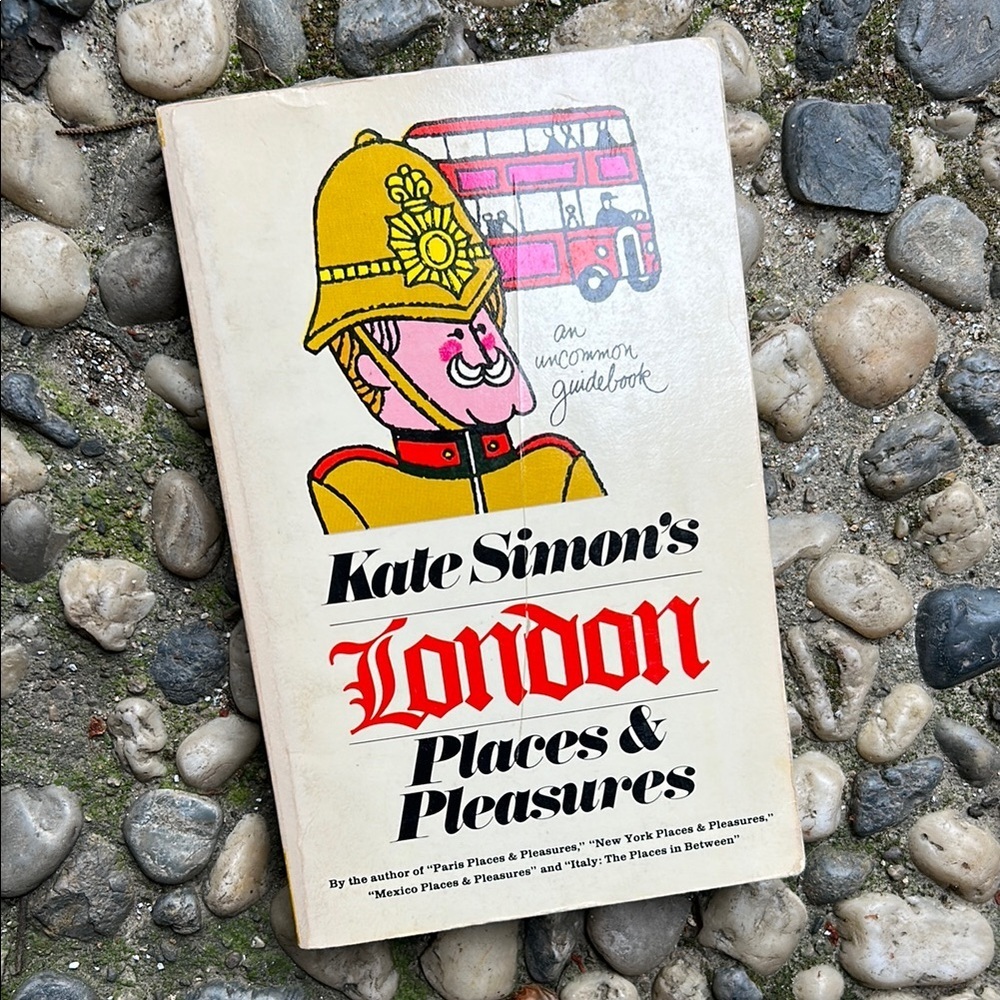 Vintage “London: Places & Pleasures" An Uncommon Guidebook Travel Book 1971